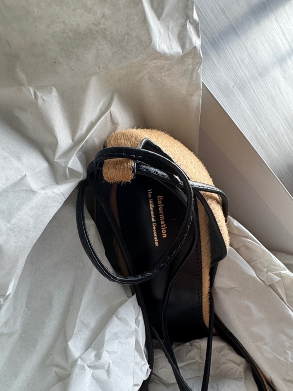 NWT Reformation Julia Tassel Pump - Picture 10 of 10
